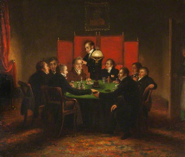 A Meeting of the Newcastle Phrenological Society Courtesy of National Trust, Cragside; Supplied by The Public Catalogue Foundation