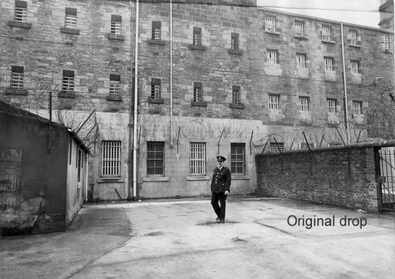 One of the sites of the gallows at Durham Prison, after execution was moved inside the prison walls in 1868 courtesy of capitalpunishmentuk.org