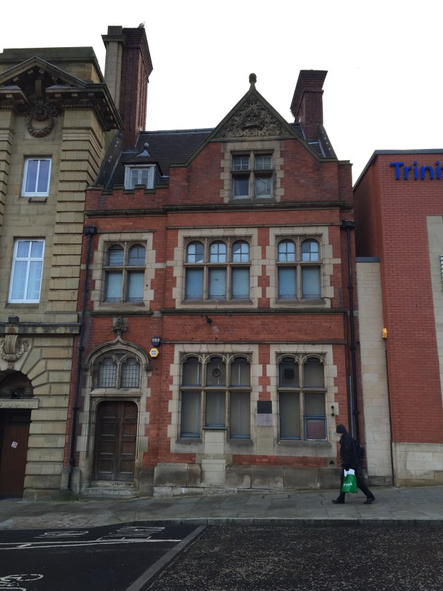 Thomas Bewick's house, West Street, Gateshead. Ironically given the Hazlett link, this was also the site of Post Office. 