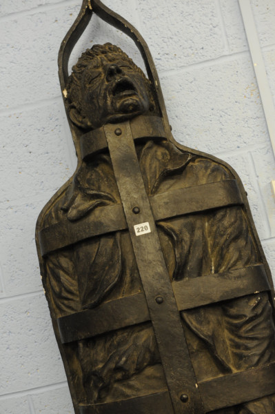 The life-size model of William Jobling, the last man to be gibbeted in England.