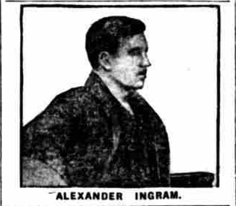 Alexander Ingram picture in Reynolds’s Newspaper.
